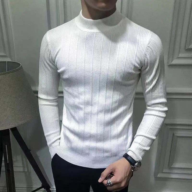 Korean Fashion Autumn Men Casual Vintage