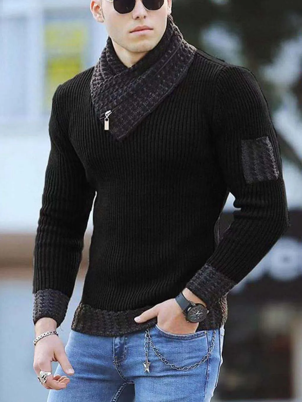 Korean Fashion Autumn Men Casual Vintage