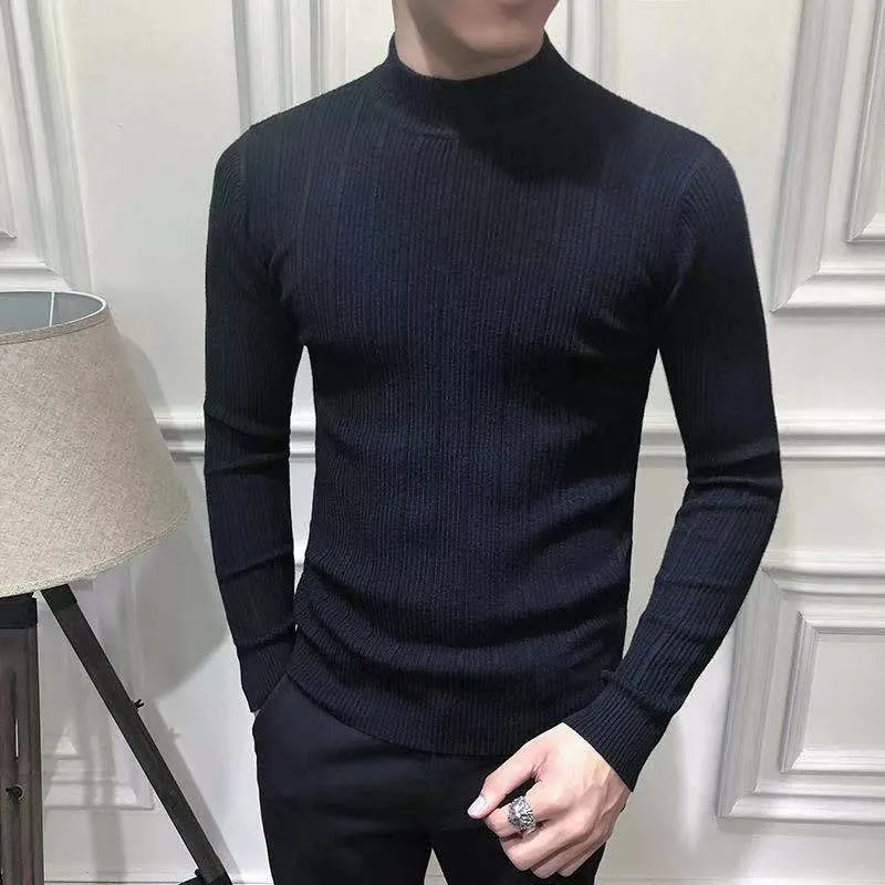 Korean Fashion Autumn Men Casual Vintage