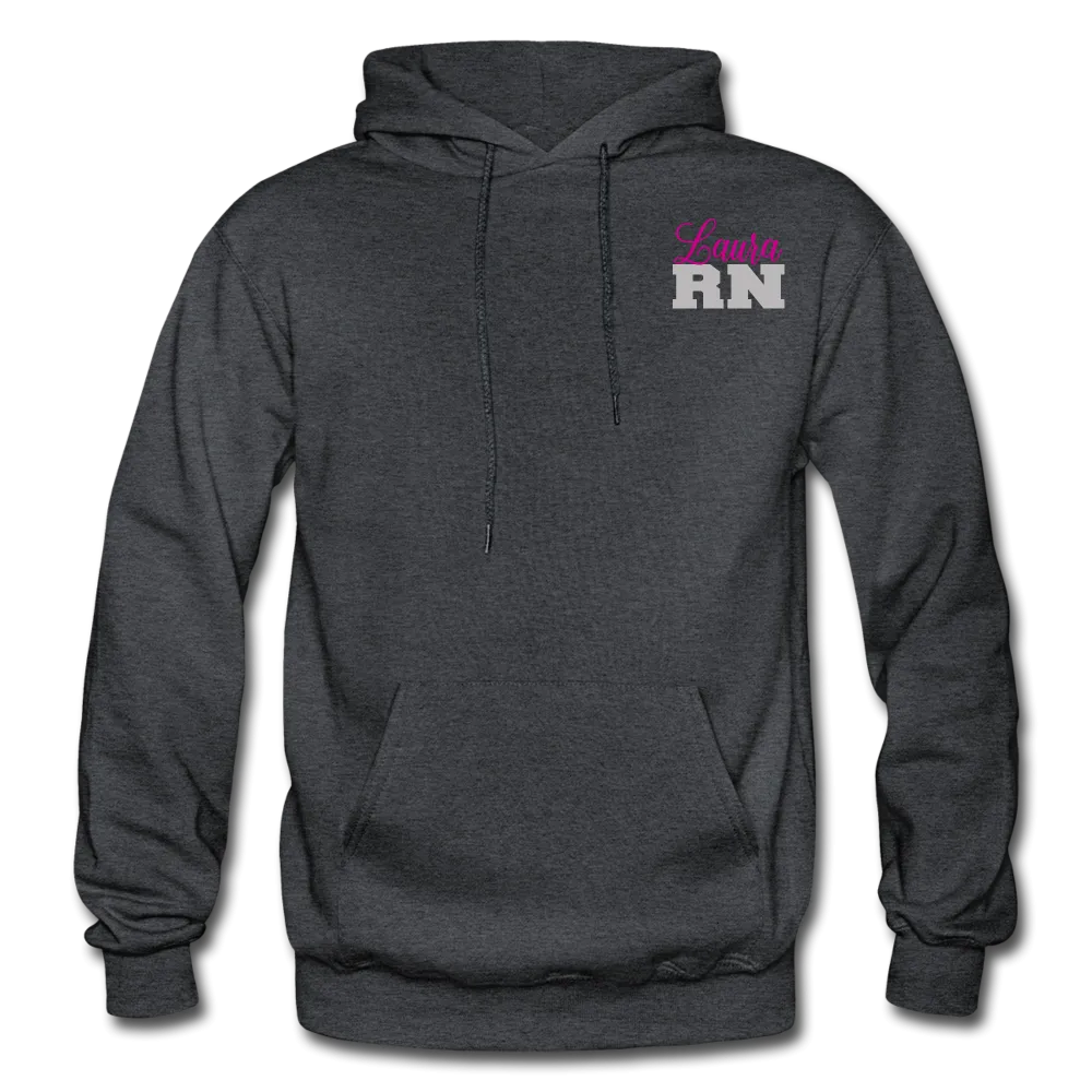 Laura RN Nurse Flag Gildan Heavy Blend Adult Hoodie