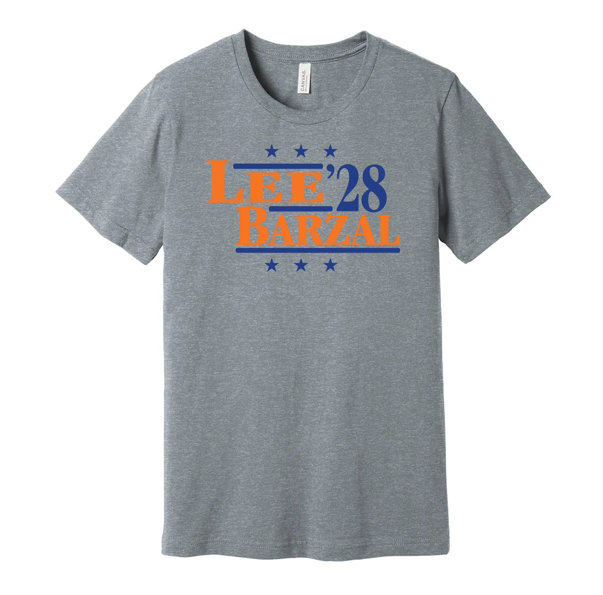 Lee & Barzal '28 - New York Hockey Political Campaign Parody T-Shirt - Hyper Than Hype Shirts