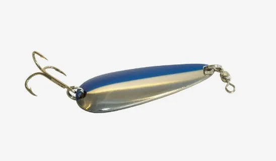 Len Thompson Platinum Series 1/4 oz 8" Nickel Blue