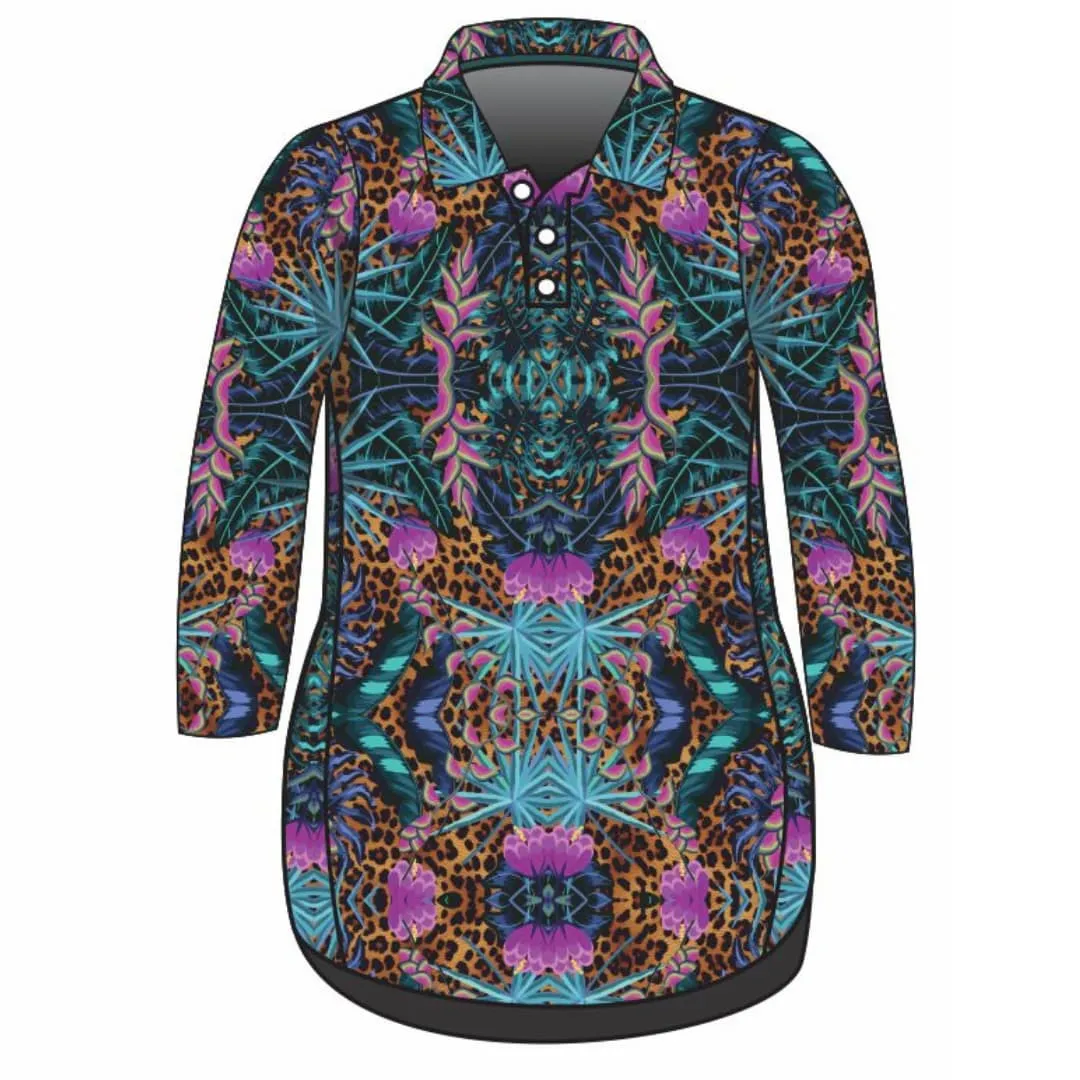 Leopard Print | Wild Side Tropical Lifestyle Fishing Dress ★Pre-Order★