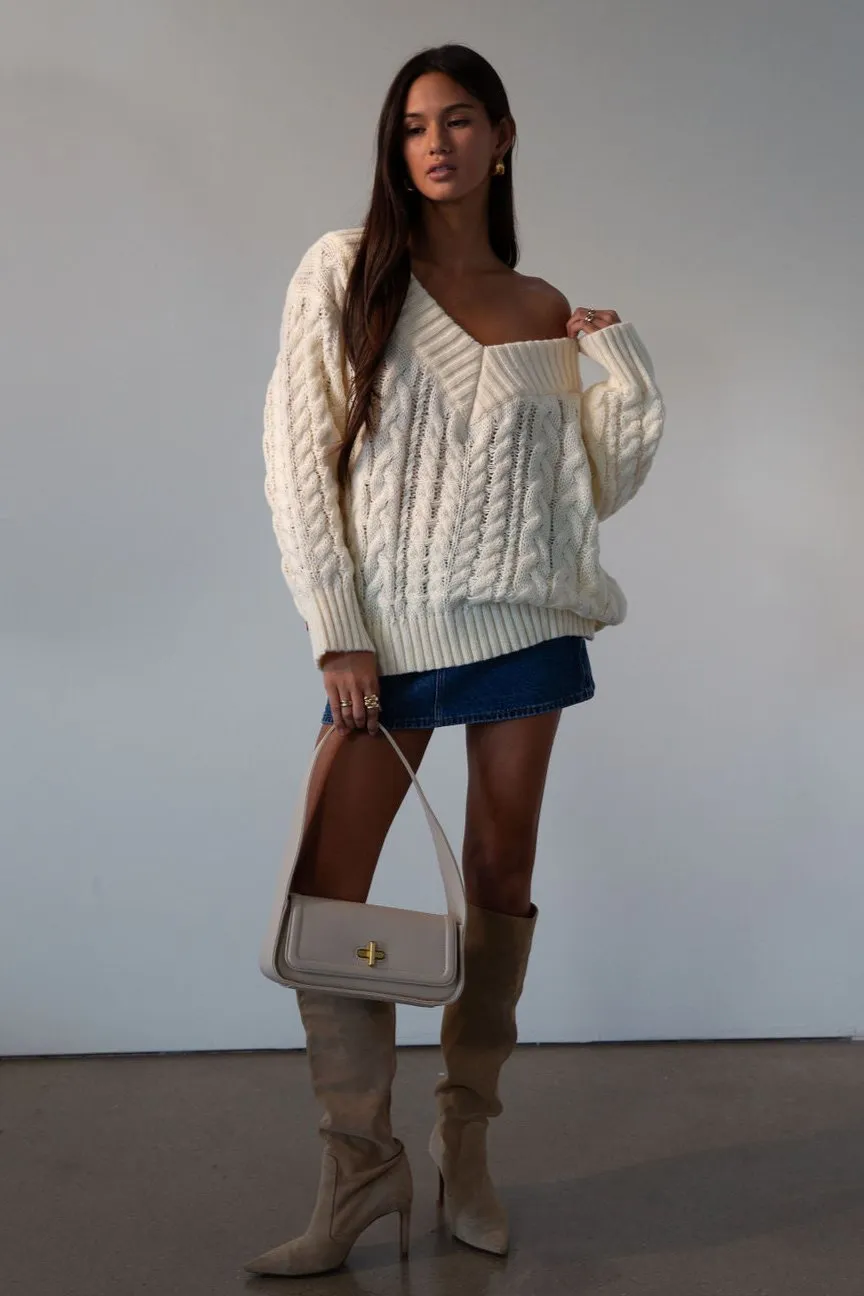 Let's Get Cozy Sweater - FINAL SALE