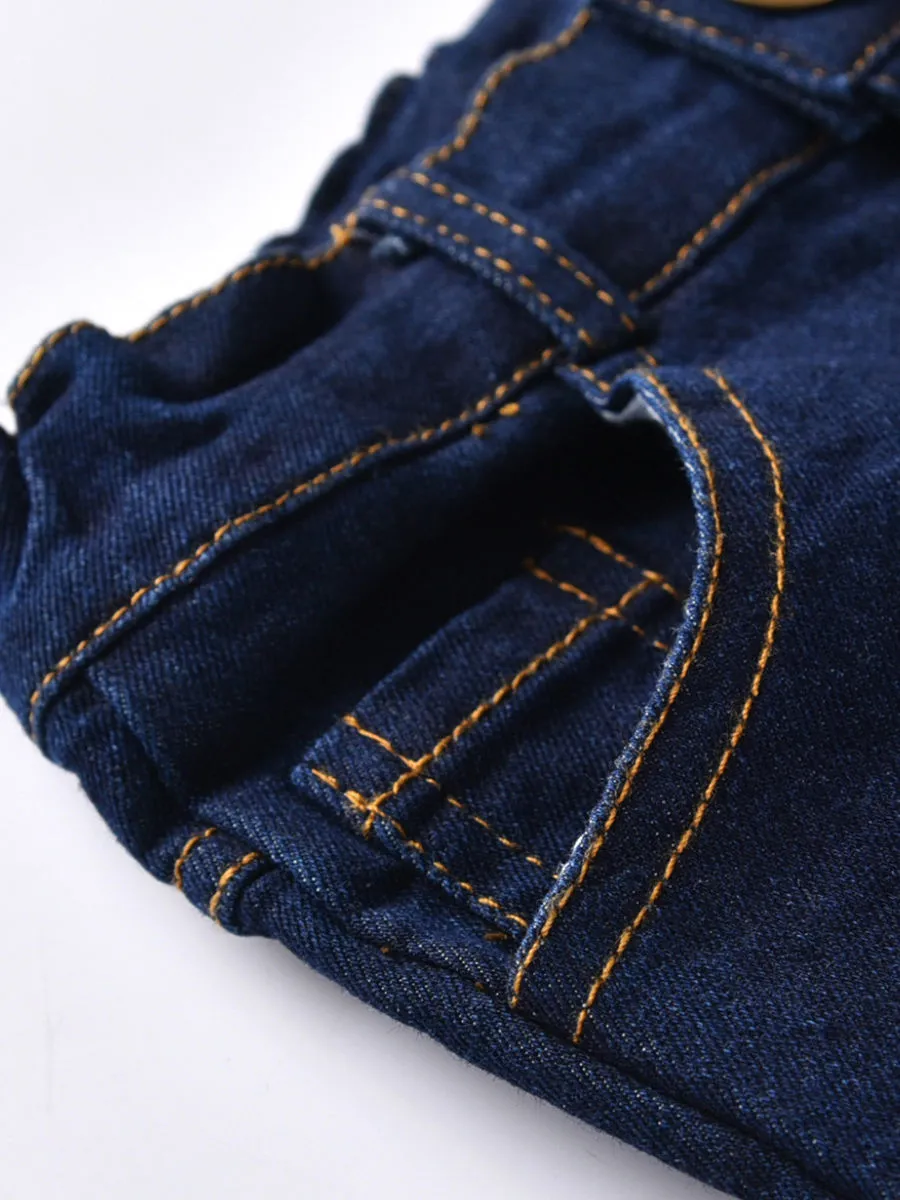 Little Boys Shirt & Jeans Set