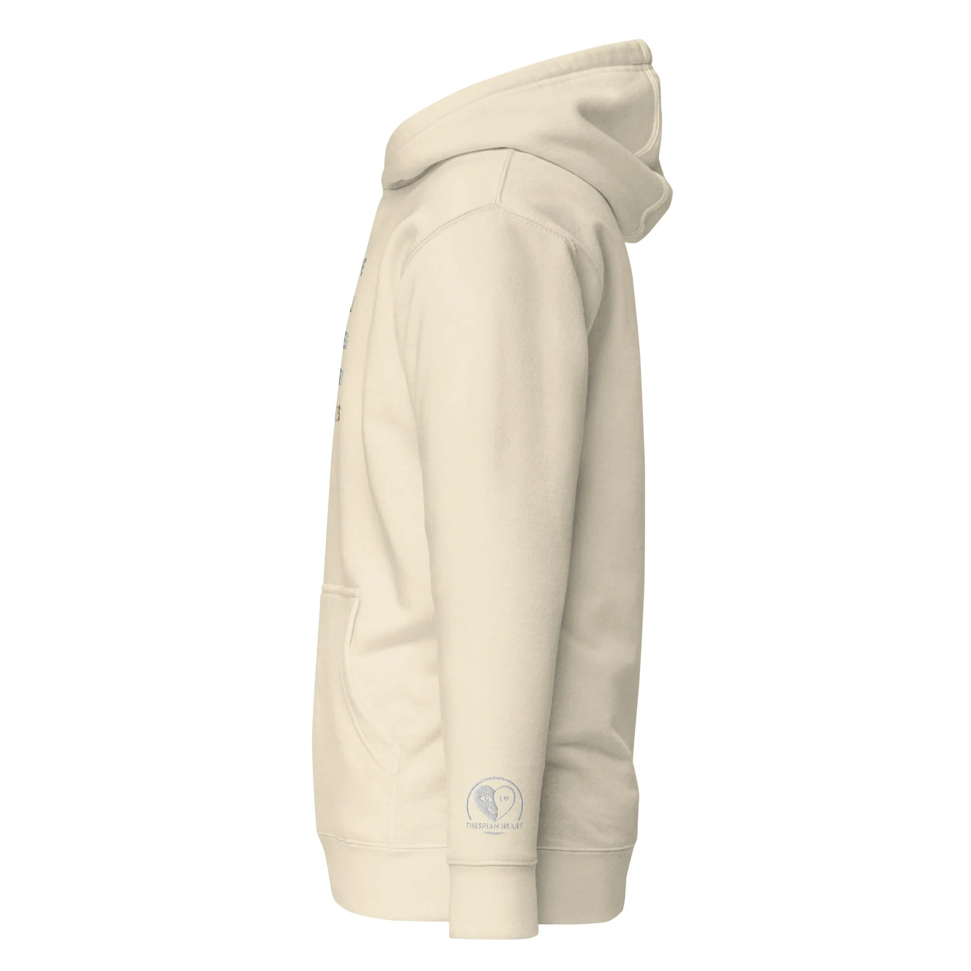 Live Truthfully Colorful - Embroidered Premium Unisex Hoodie