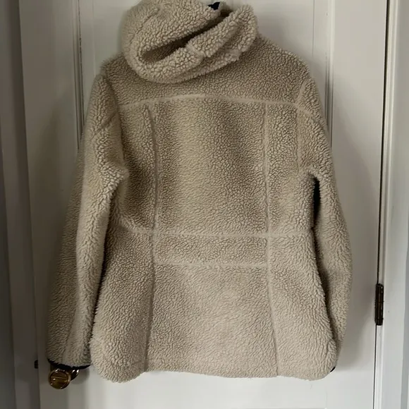 L.L. Bean Cream Sherpa Jacket