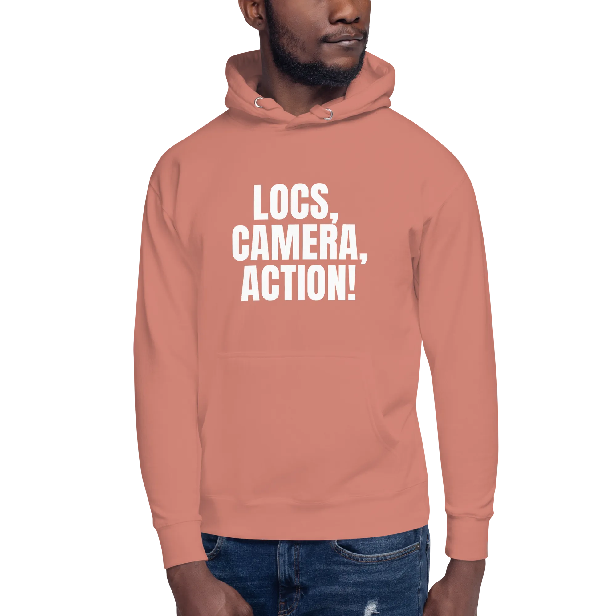 Locs, Camera, Action! Unisex Hoodie