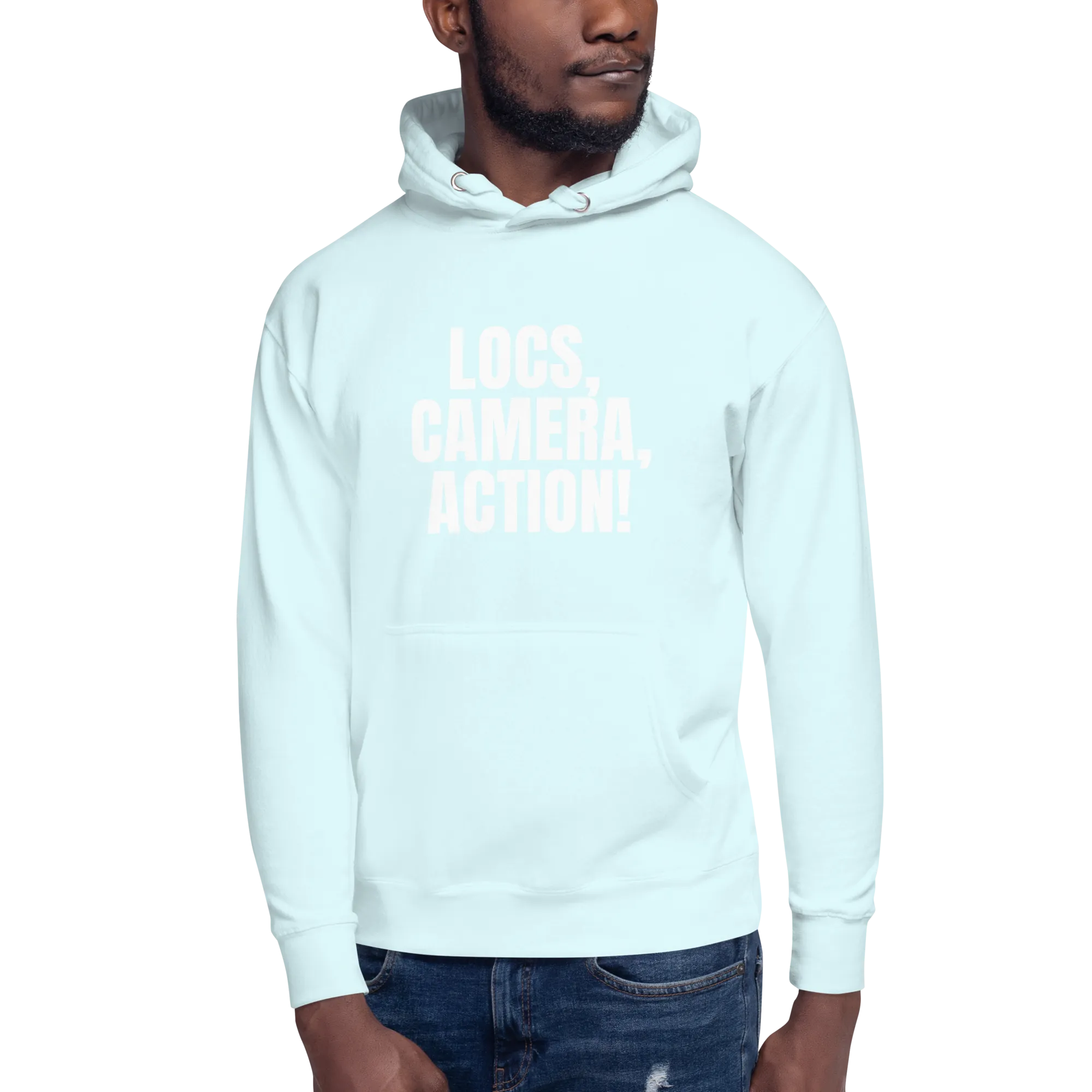 Locs, Camera, Action! Unisex Hoodie