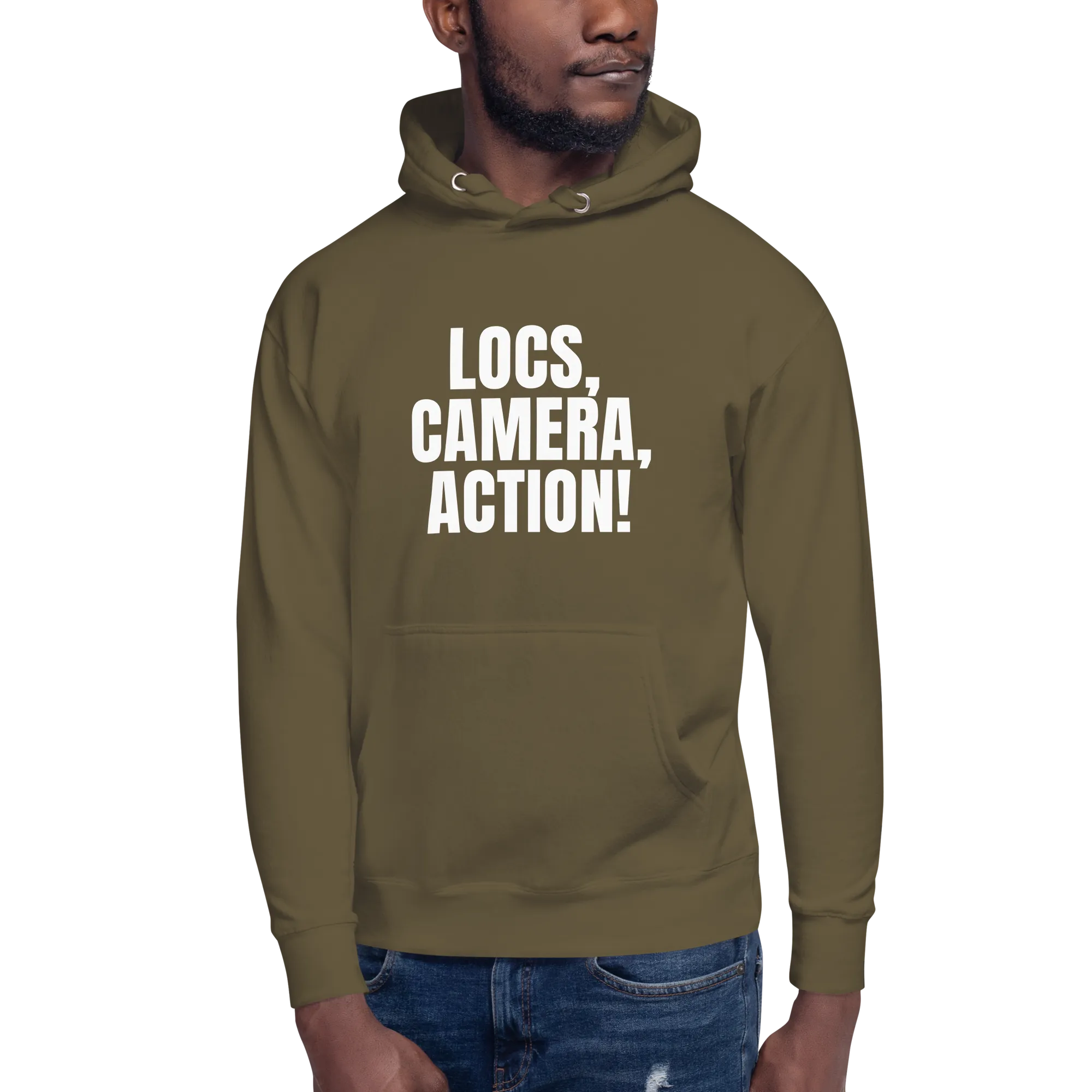 Locs, Camera, Action! Unisex Hoodie