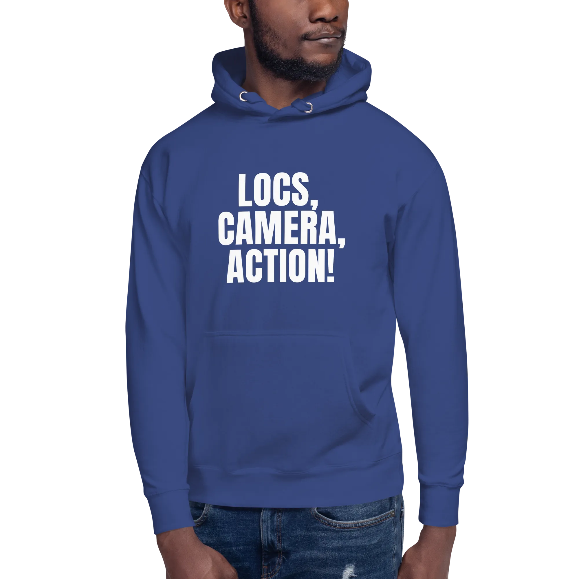 Locs, Camera, Action! Unisex Hoodie