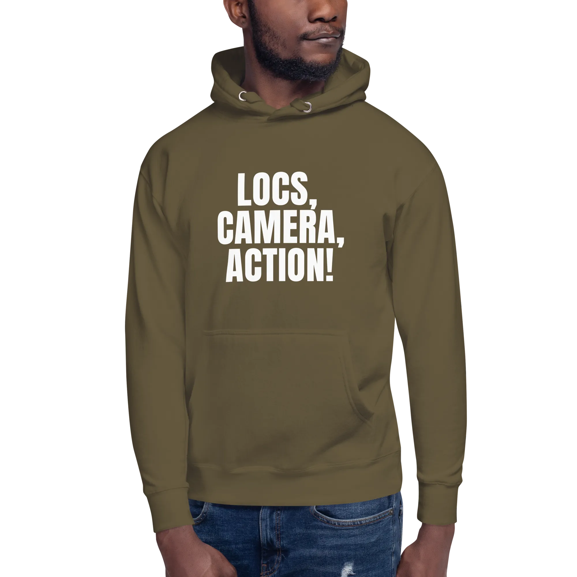 Locs, Camera, Action! Unisex Hoodie
