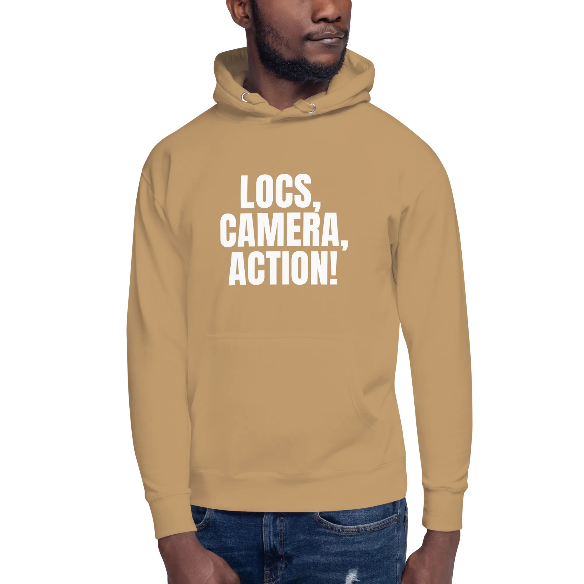 Locs, Camera, Action! Unisex Hoodie