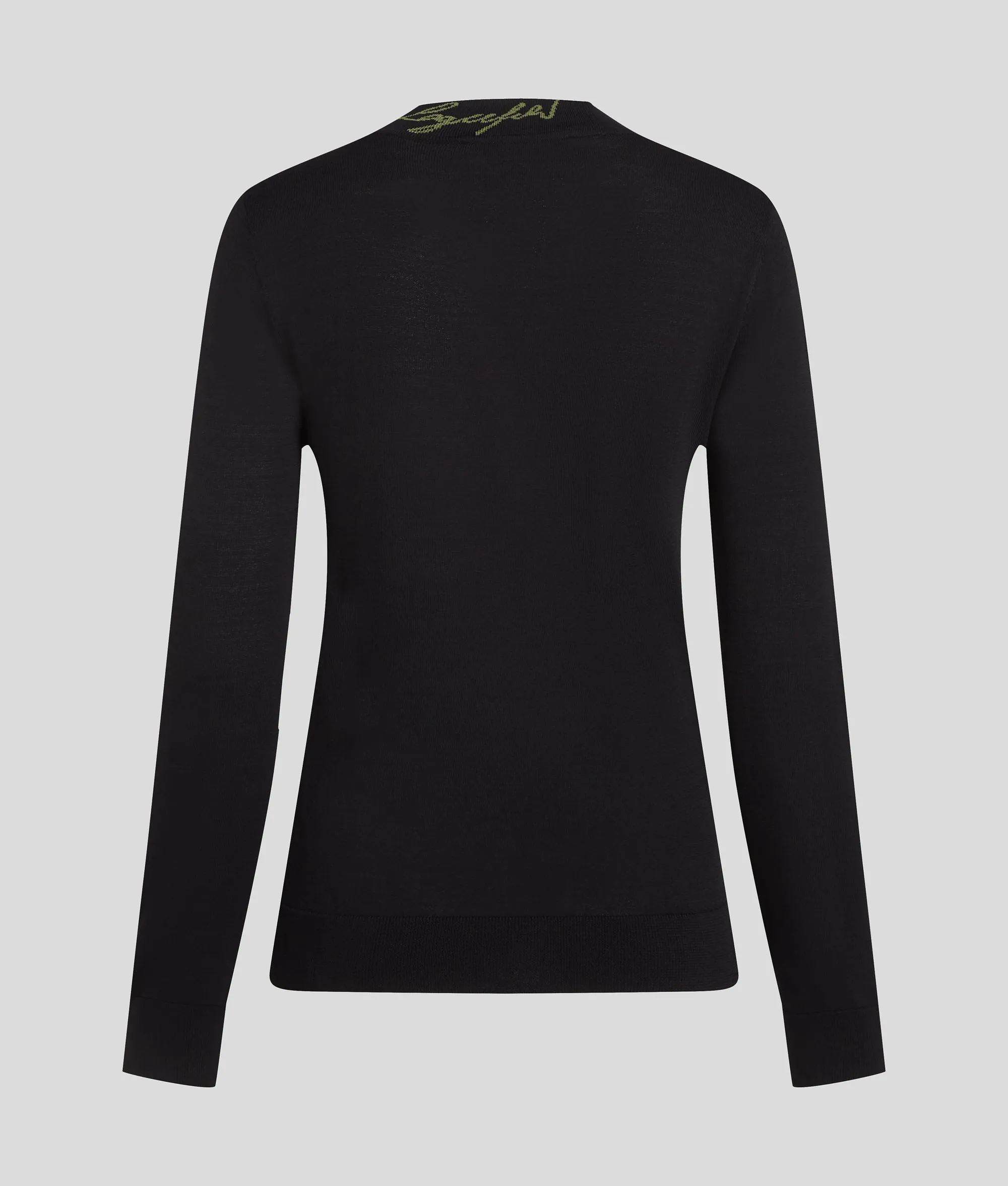 LONG SLV SIGNATURE FITTED KNIT
