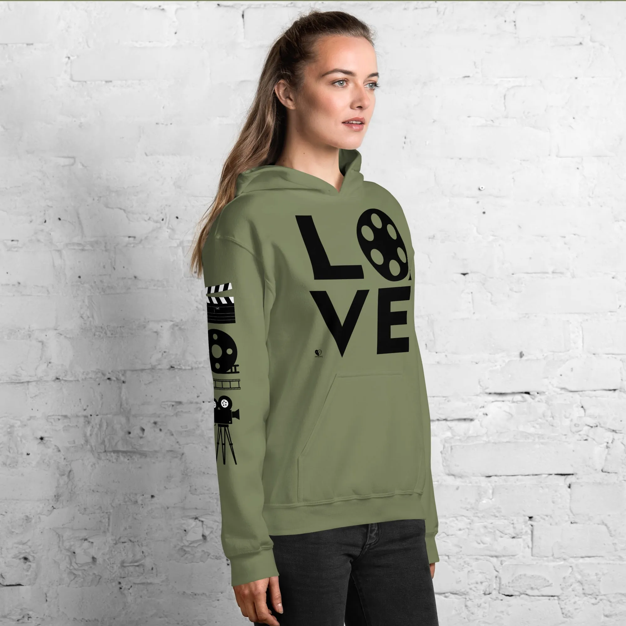 Love Filmmaking - Printed Staple Unisex Hoodie