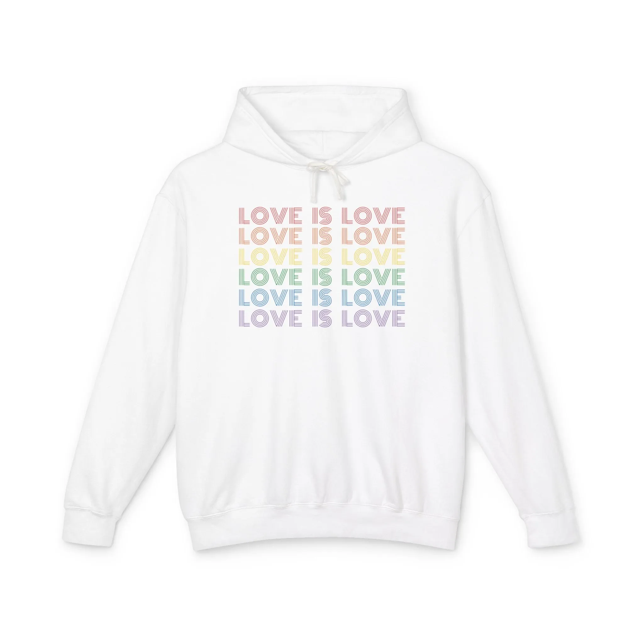 Love is Love Lightweight Hoodie