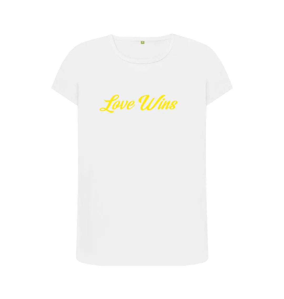 Love Wins tee womens
