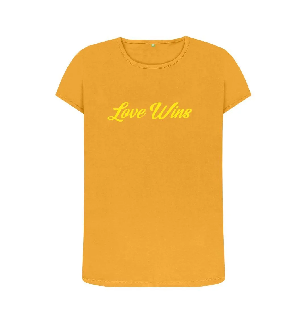 Love Wins tee womens