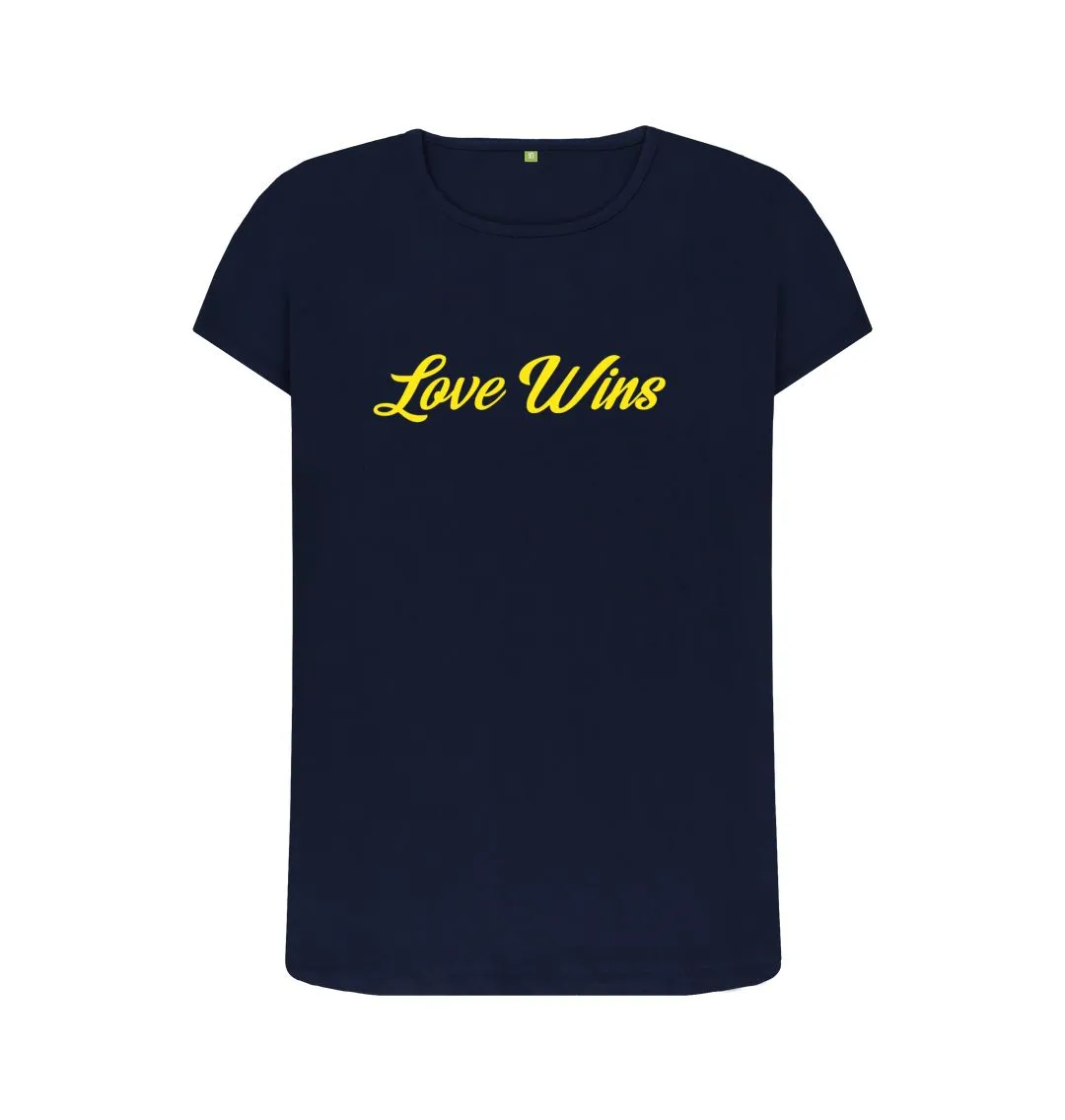 Love Wins tee womens