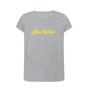 Love Wins tee womens