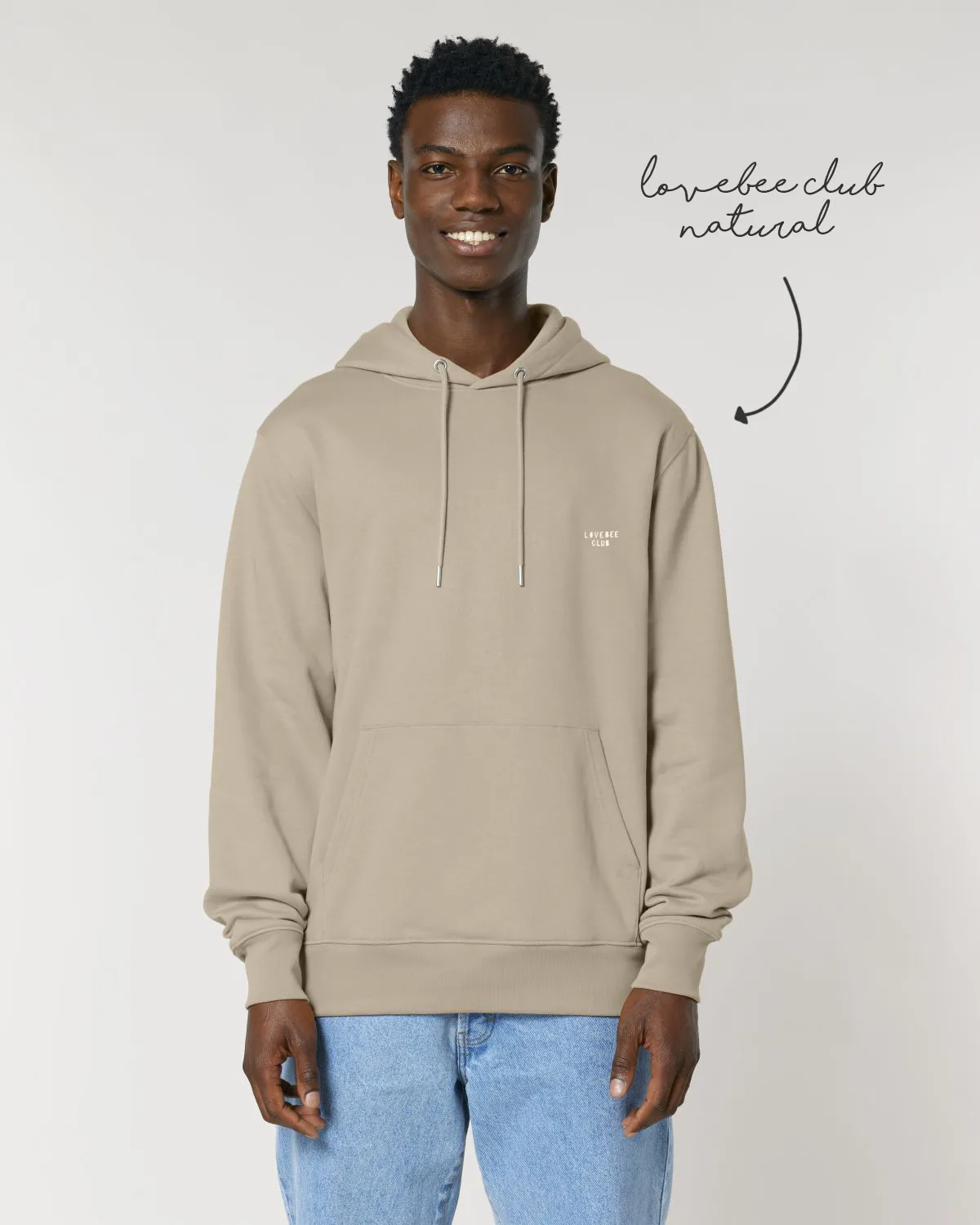 LoveBee Adult Hoodie | Sand