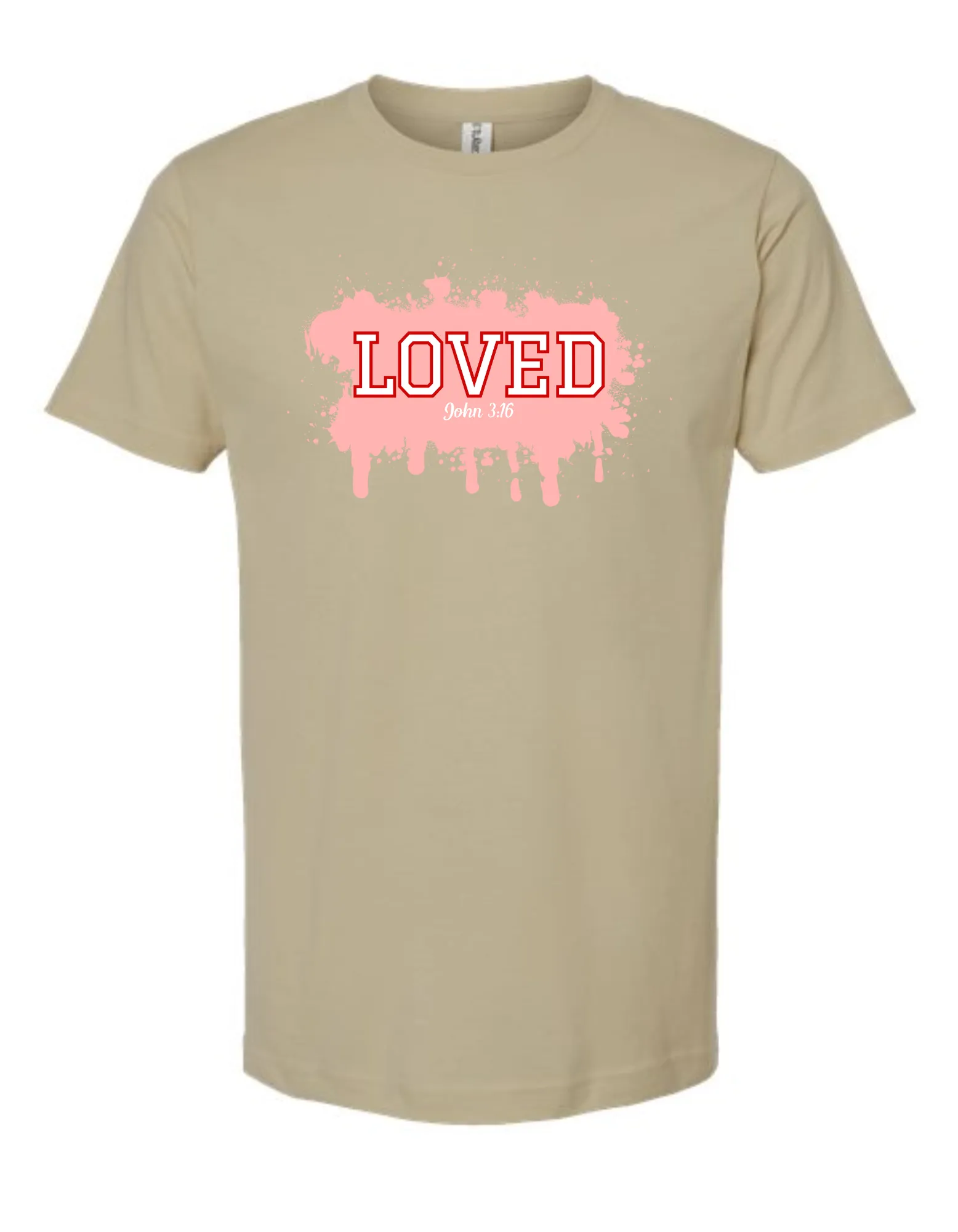 Loved - John 3:16 - tshirt