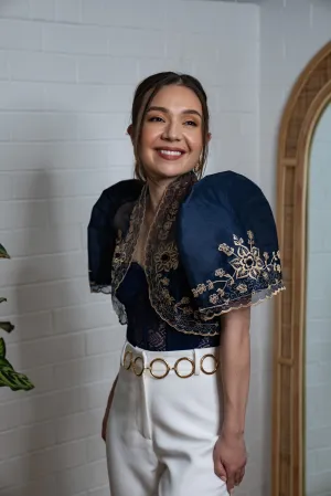 Luisa Mestiza Bolero (Navy)