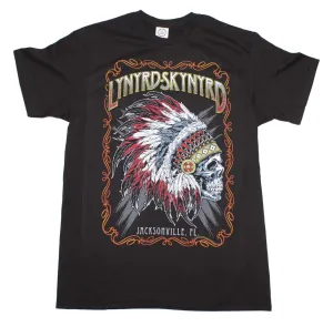 Lynyrd Skynyrd Indian Skeleton T-Shirt