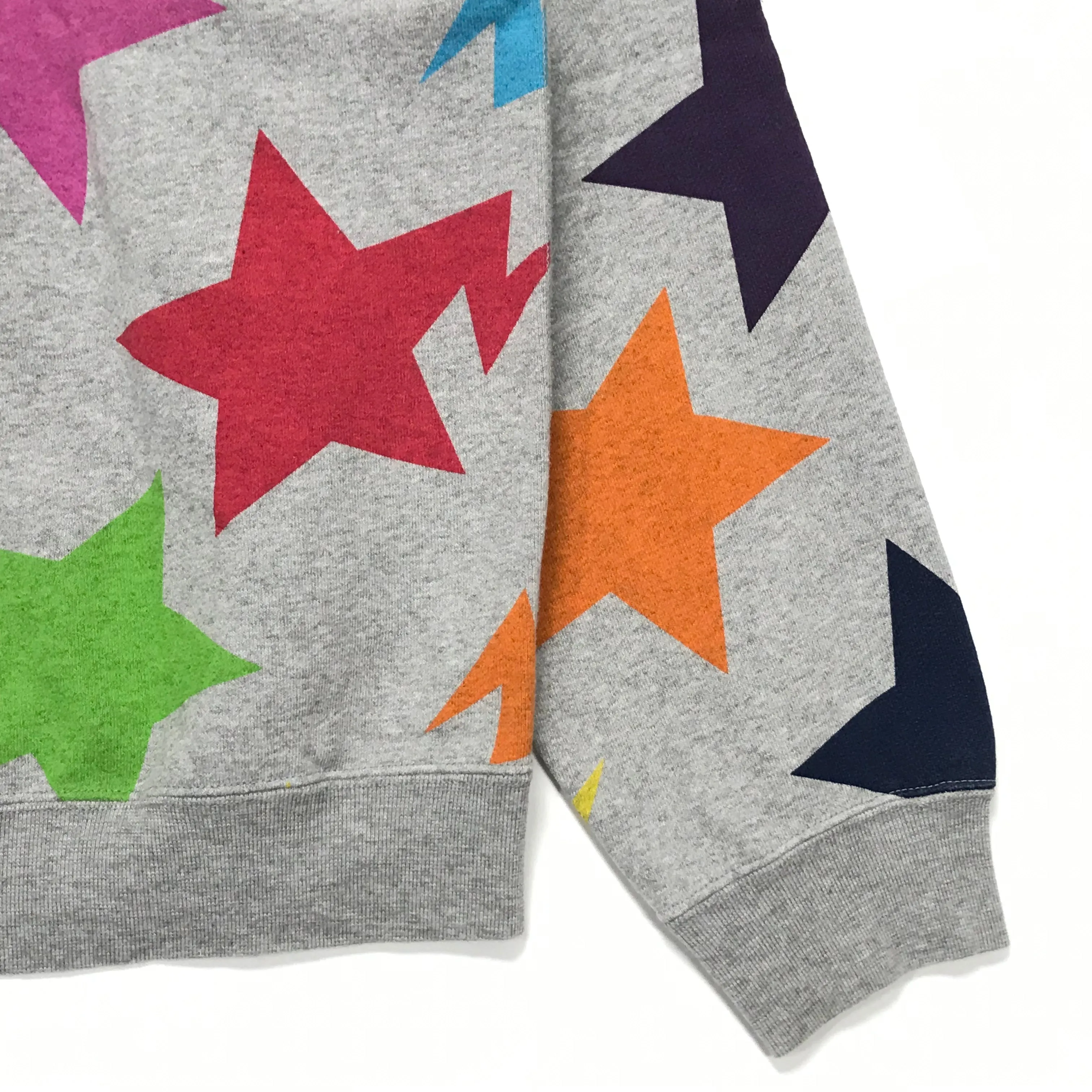 [M] A Bathing Ape Bape Sta Multi Crewneck Sweatshirt Grey