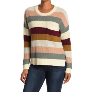 Madewell BNWOT womens ribbed crewneck striped &quot;Thompson&quot; sweater XXSmall