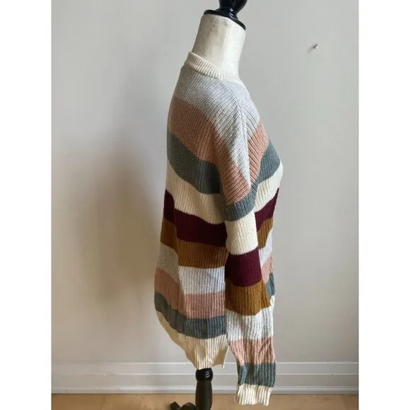 Madewell BNWOT womens ribbed crewneck striped &quot;Thompson&quot; sweater XXSmall