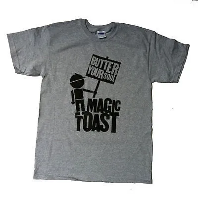 Magic Toast x Stepchild Snowboards - MagicToast T-Shirt - Grey