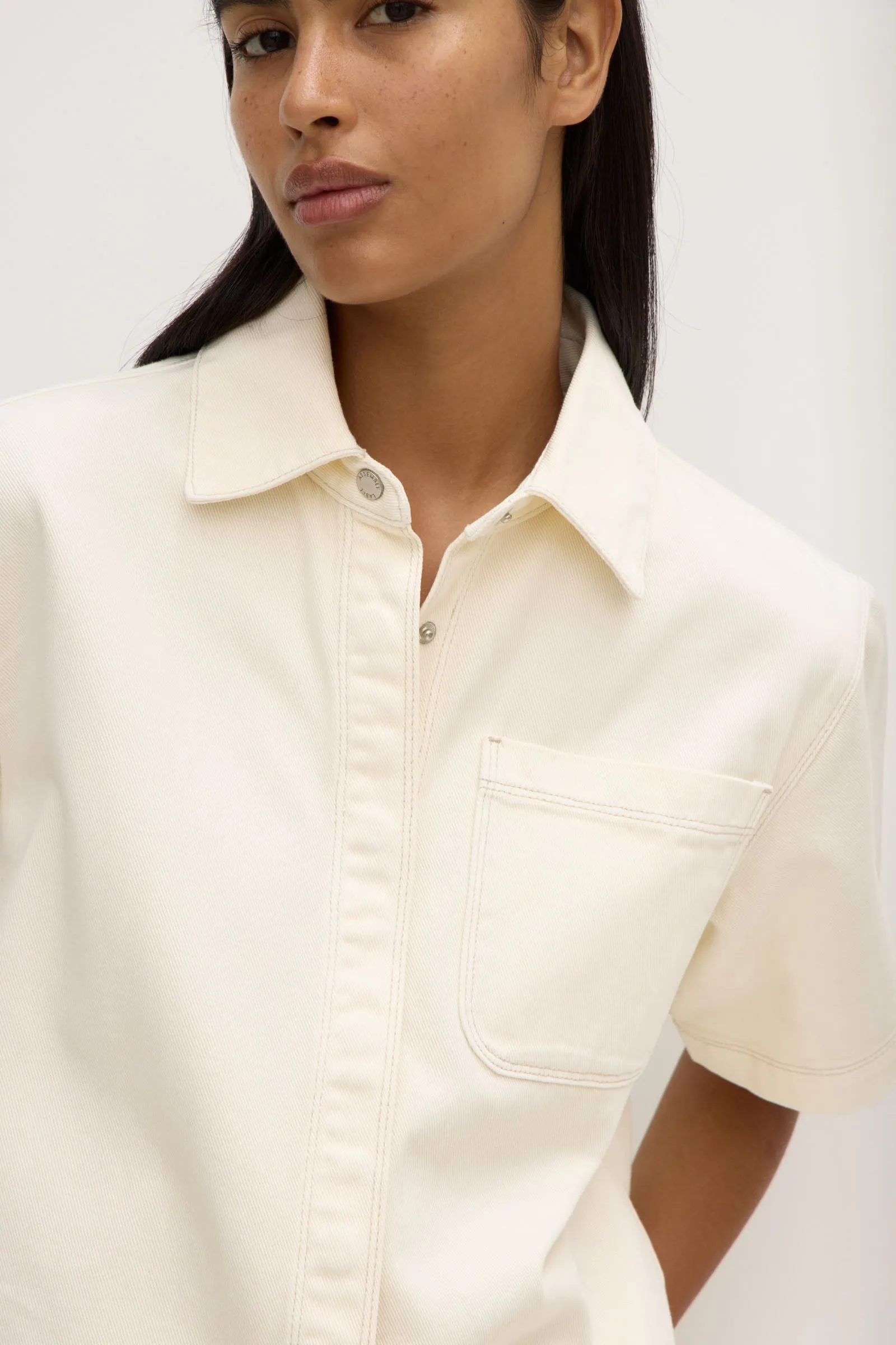 Marlow Boxy Denim Shirt