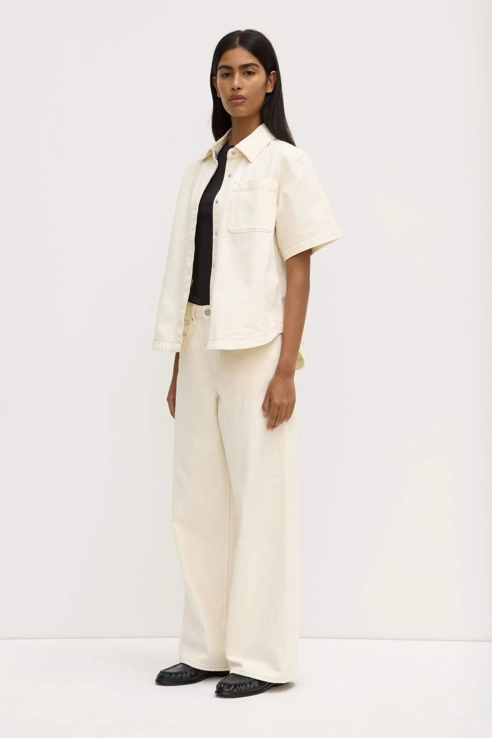 Marlow Boxy Denim Shirt