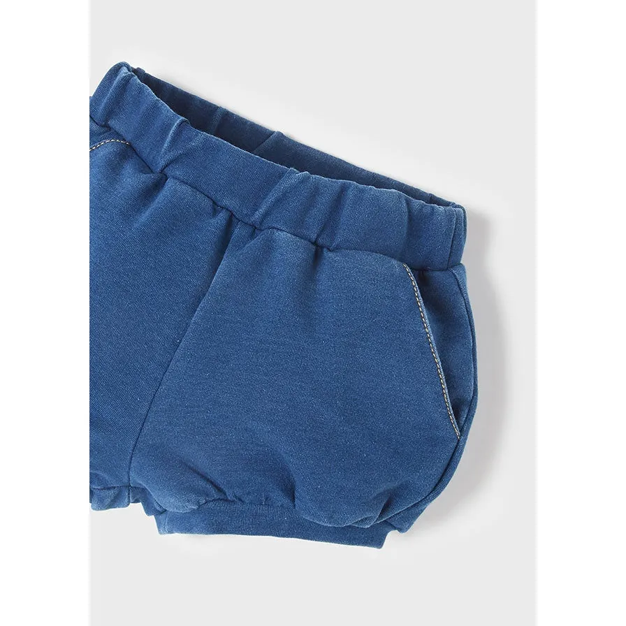 Mayoral Girl Vichy Shorts Set - Clementine