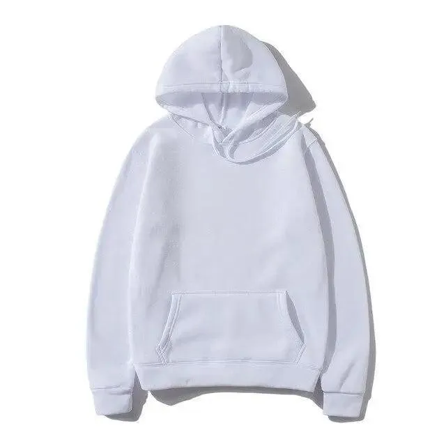 Men Woman Hoodies Sweatshirts Fashion Solid Color Red Black Gray Pink Hooded Women's Hoodie Fleece Sweatshirt Winter Sports Casual Loose Sweatshirt