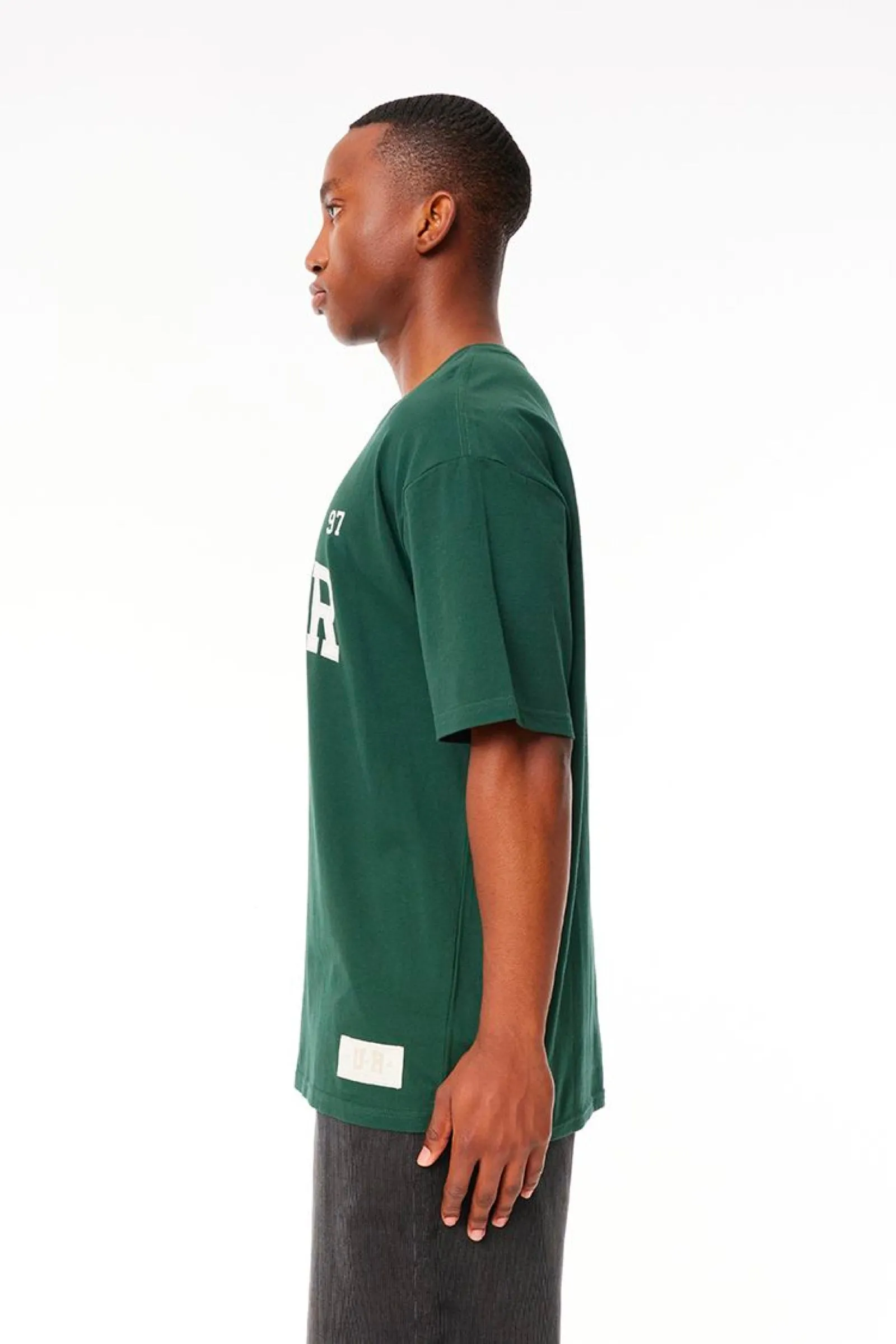 MENS FREE TEE/U OF H - EVERGREEN
