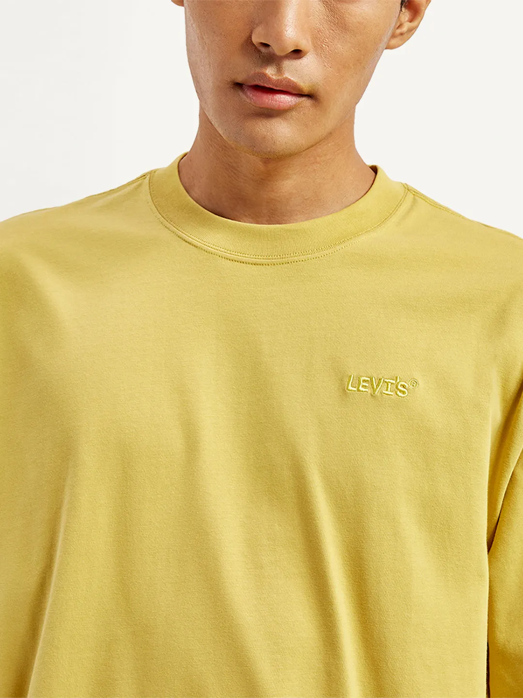 Men's Solid Loose Fit T-Shirt