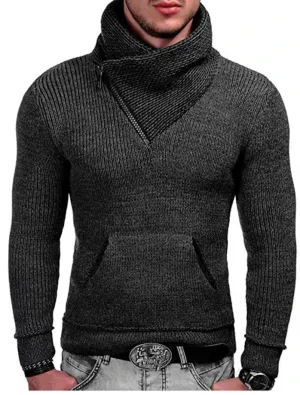 Men's stylish Harajuku-style Elijah knitted sweater