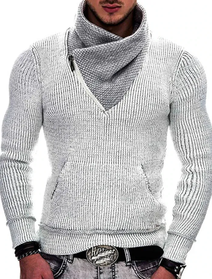 Men's stylish Harajuku-style Elijah knitted sweater