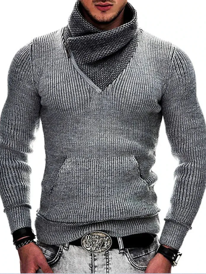 Men's stylish Harajuku-style Elijah knitted sweater