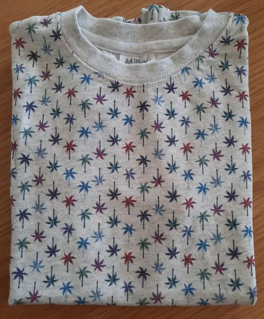 Milky | Retro Palm Tree Tee | Sizes 2-7