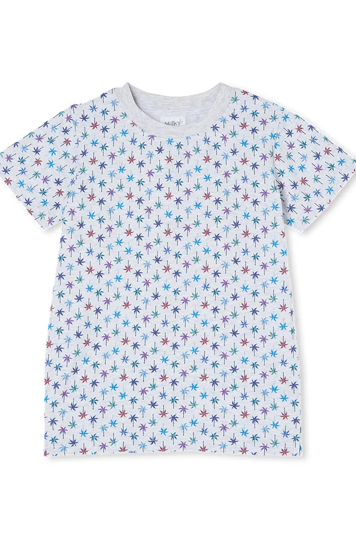 Milky | Retro Palm Tree Tee | Sizes 2-7