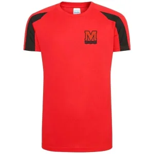 Monifieth SC - Unisex Kids Contrast Cool T
