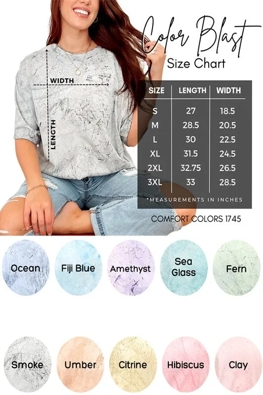 Mother's Day One Loved Mom Heart Color Burst Tee