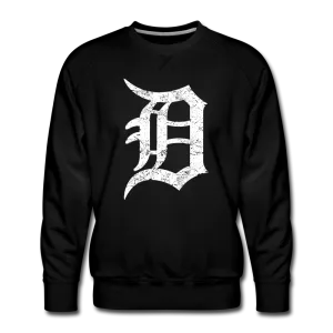 Motor City Detroit Letter D Men/Unisex Premium Sweatshirt