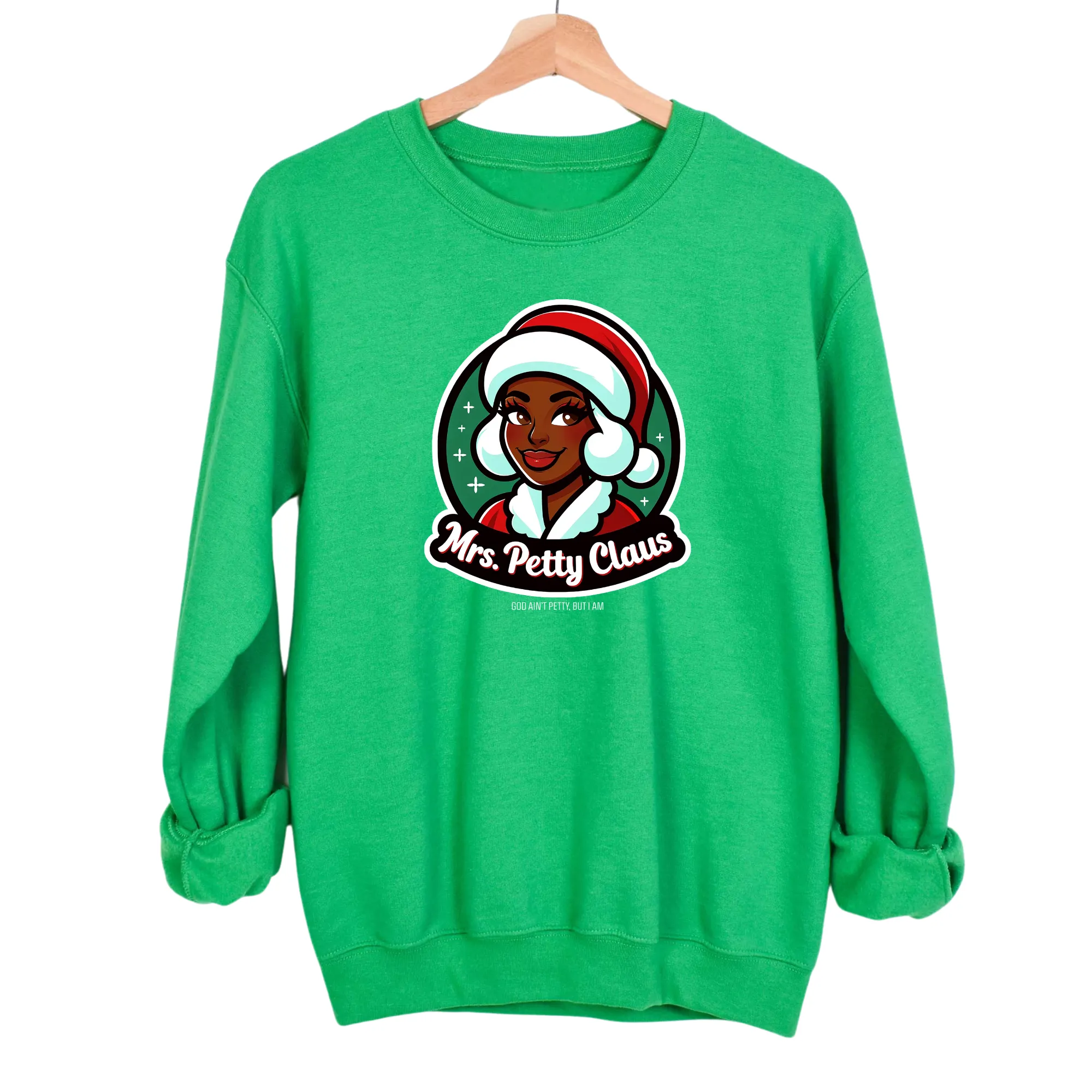 Mrs. Petty Claus Image Unisex Sweatshirt