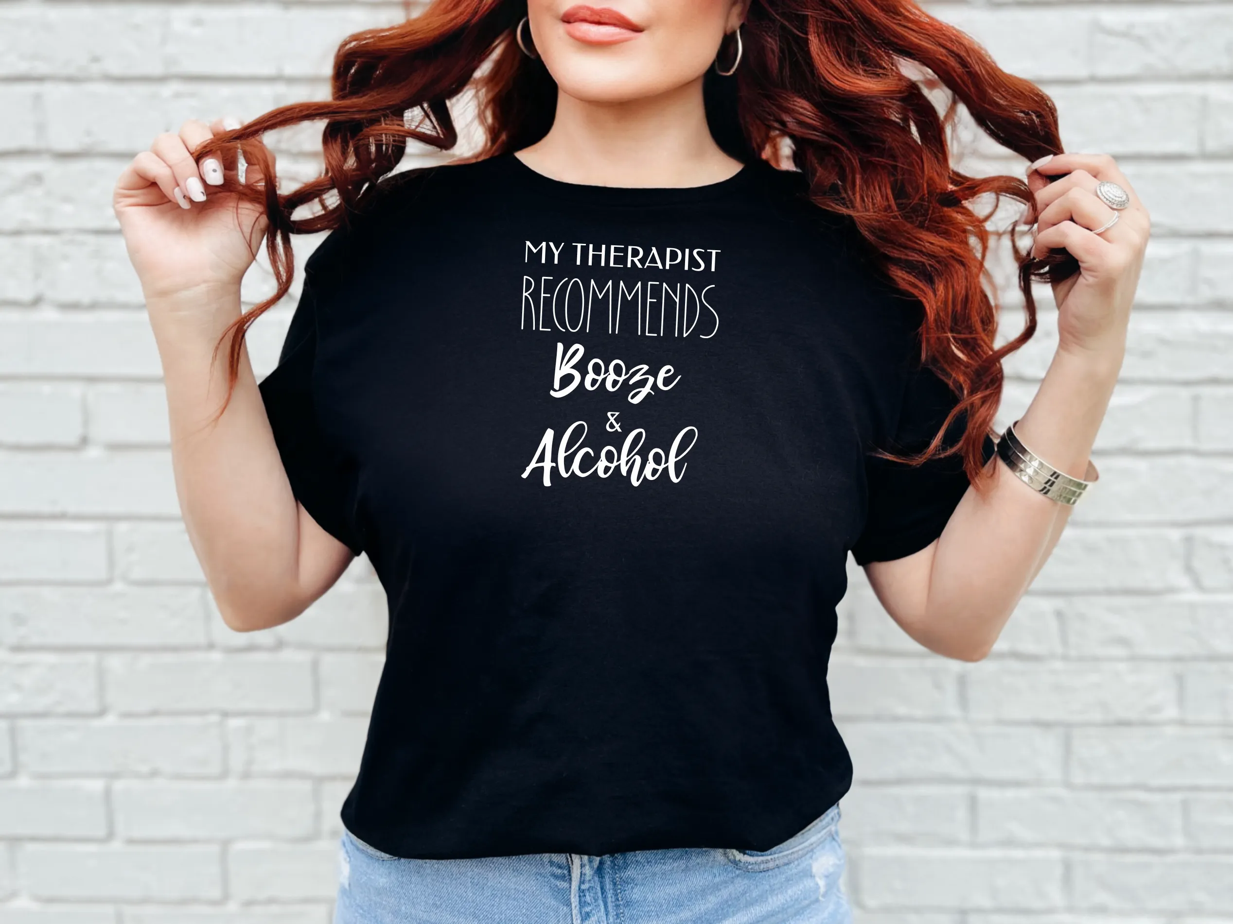 My Therapist Recommends Booze and Alcohol, Beer Season Shirt