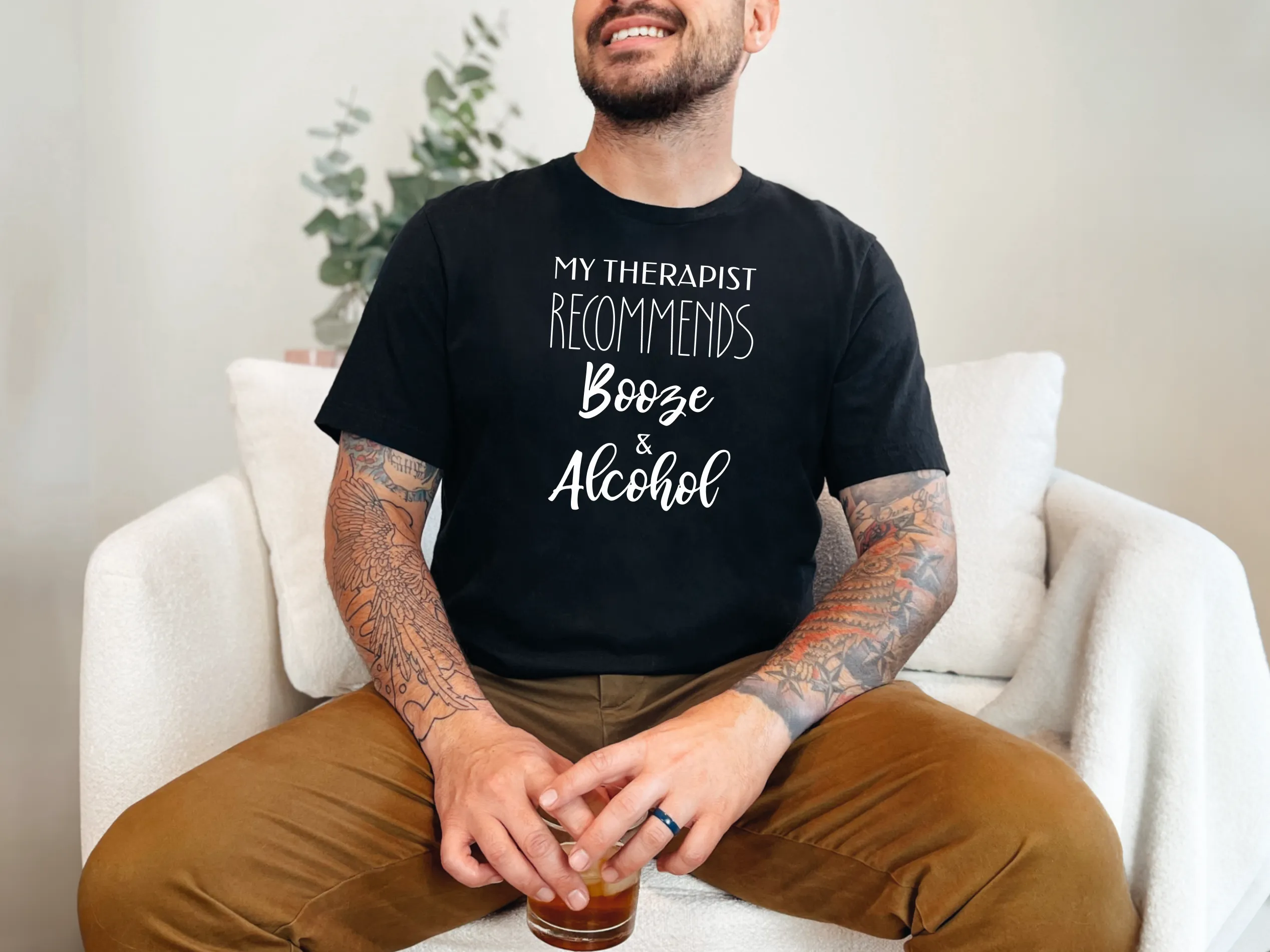 My Therapist Recommends Booze and Alcohol, Beer Season Shirt