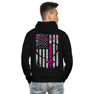 NA Flag - Nursing Assistant Flag Gildan Heavy Blend Adult Hoodie
